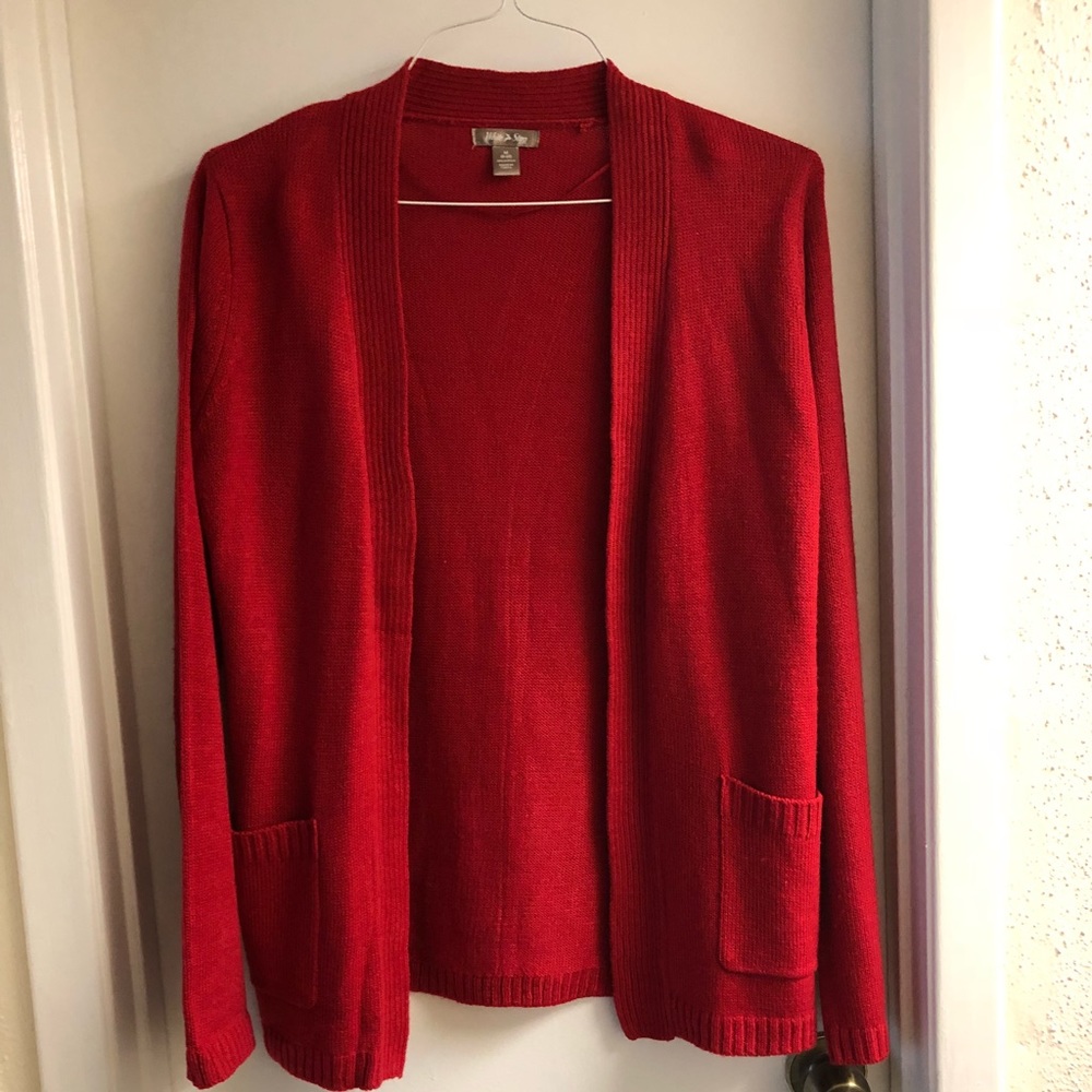 Red Cardigan